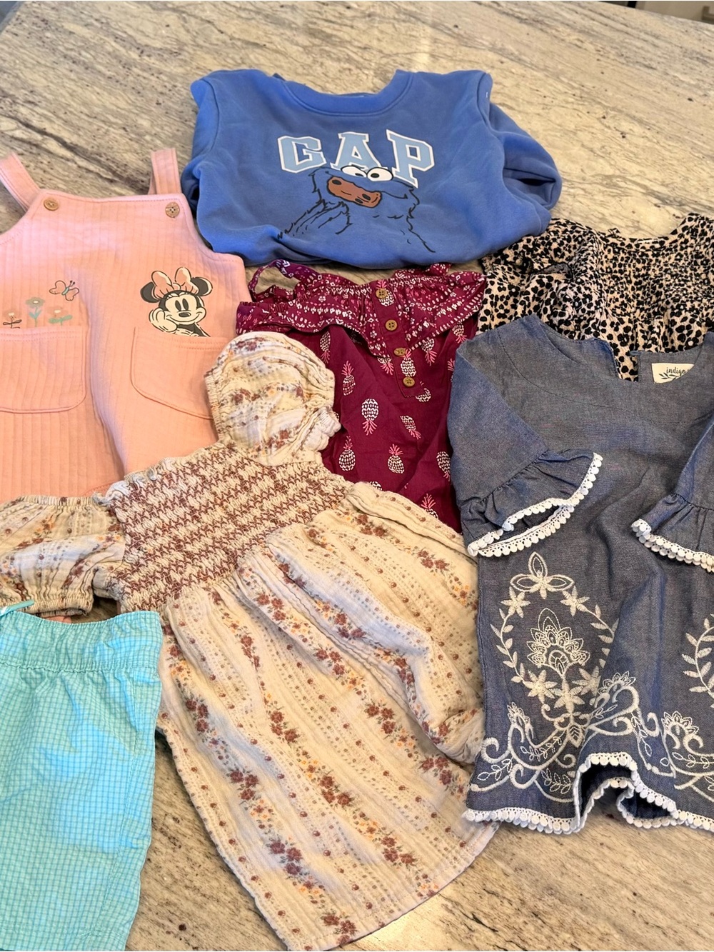 Different brands lot girls size 12-24m